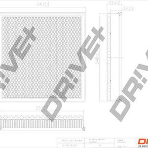 Vzduchový filtr DRIVE DP1110.10.0371
