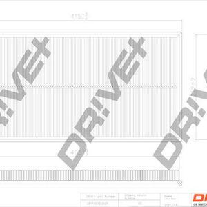 Vzduchový filtr DRIVE DP1110.10.0604