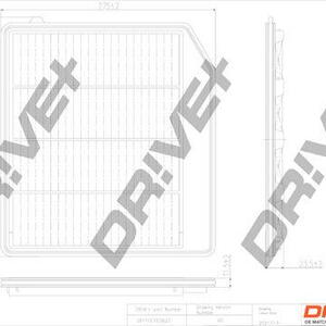 Vzduchový filtr DRIVE DP1110.10.0627