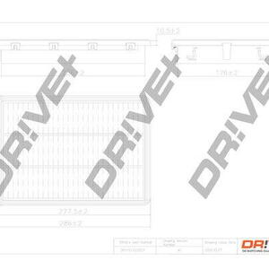 Vzduchový filtr DRIVE DP1110.10.0707