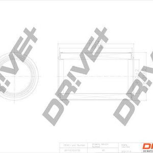 Vzduchový filtr DRIVE DP1110.10.0735