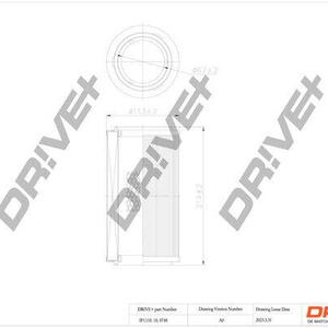 Vzduchový filtr DRIVE DP1110.10.0746