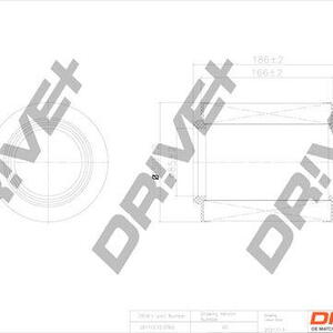Vzduchový filtr DRIVE DP1110.10.0760