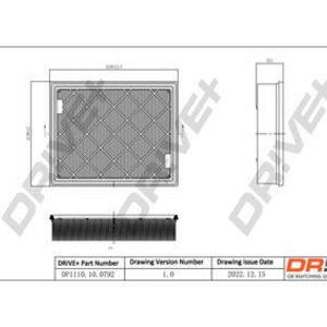 Vzduchový filtr DRIVE DP1110.10.0792