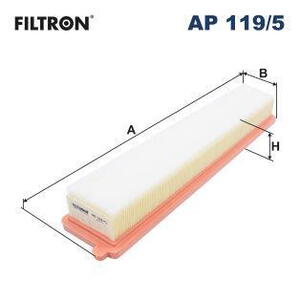 Vzduchový filtr FILTRON AP 119/5