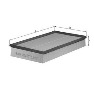 Vzduchový filtr KNECHT LX 637