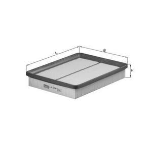 Vzduchový filtr MAHLE LX 1039