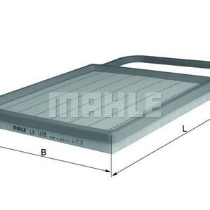 Vzduchový filtr MAHLE LX 1475
