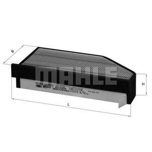 Vzduchový filtr MAHLE LX 1710