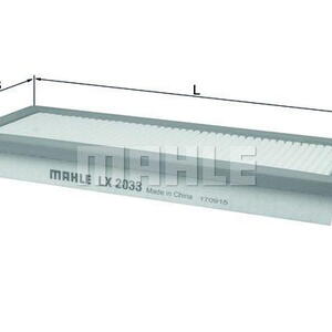 Vzduchový filtr MAHLE LX 2033