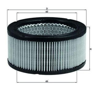 Vzduchový filtr MAHLE LX 213