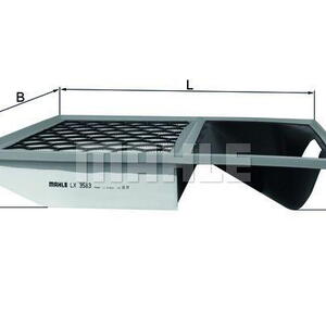 Vzduchový filtr MAHLE LX 3583