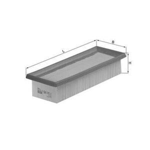 Vzduchový filtr MAHLE LX 581