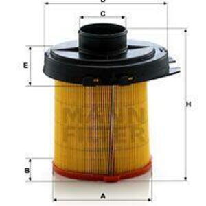 Vzduchový filtr MANN-FILTER C 1468