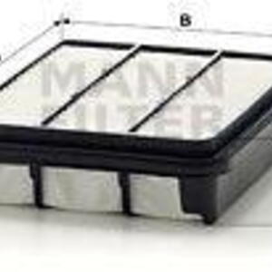 Vzduchový filtr MANN-FILTER C 2438
