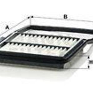 Vzduchový filtr MANN-FILTER C 29 002