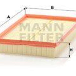 Vzduchový filtr MANN-FILTER C 2998/5 x