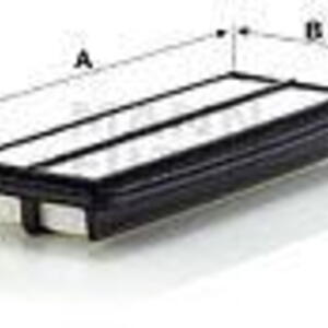 Vzduchový filtr MANN-FILTER C 35 008
