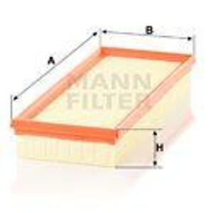 Vzduchový filtr MANN-FILTER C 36 007 KIT