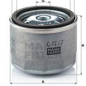 Vzduchový filtr MANN-FILTER C 77/7