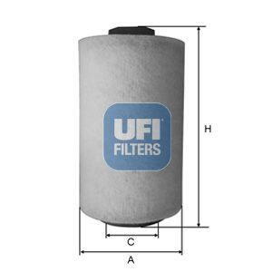 Vzduchový filtr UFI 27.A53.00