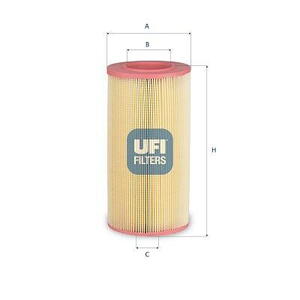 Vzduchový filtr UFI 27.E51.00