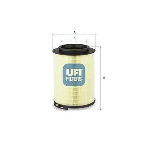 Vzduchový filtr UFI 27.H25.00