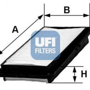 Vzduchový filtr UFI 30.347.00