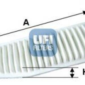 Vzduchový filtr UFI 30.453.00