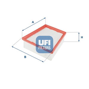 Vzduchový filtr UFI 30.687.00