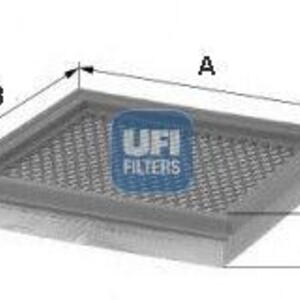 Vzduchový filtr UFI 30.972.00