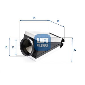Vzduchový filtr UFI 30.B87.00