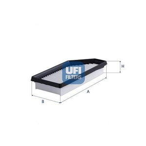 Vzduchový filtr UFI 30.D67.00