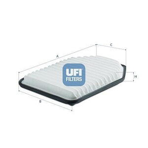 Vzduchový filtr UFI 30.D89.00