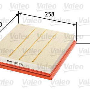 Vzduchový filtr VALEO 585159