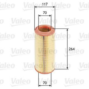 Vzduchový filtr VALEO 585626