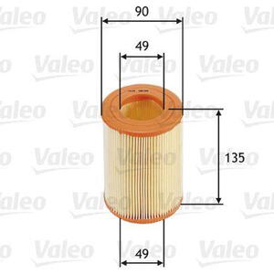 Vzduchový filtr VALEO 585681