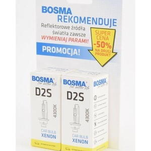 Xenonová výbojka D2S BOSMA 4300K Set 2ks
