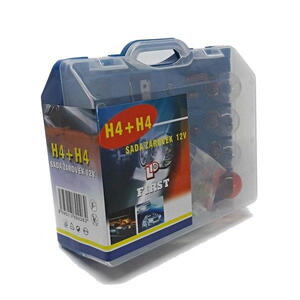 Žárovky 12V servisní box MEGA H4+H4+pojistky