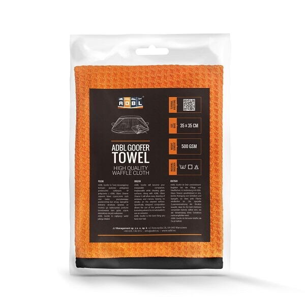 ADBL Goofer Towel - utěrka na čištění skla 35 x 35 cm