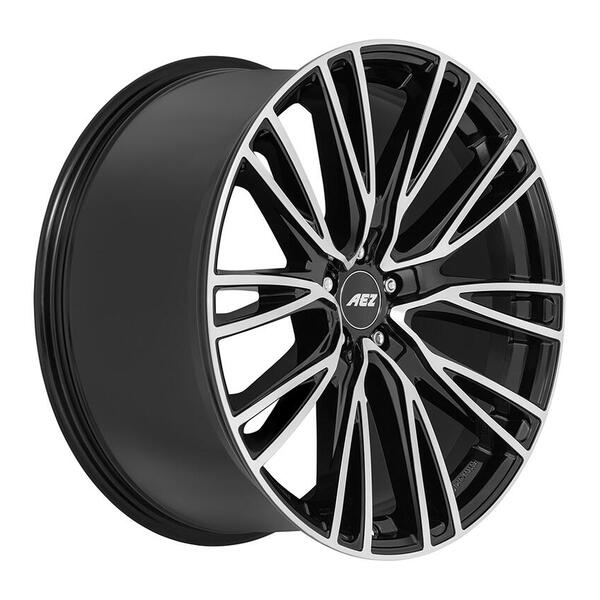 AEZ Seattle dark 9x20 5x112 ET35 černý lak/leštěná čelní plocha