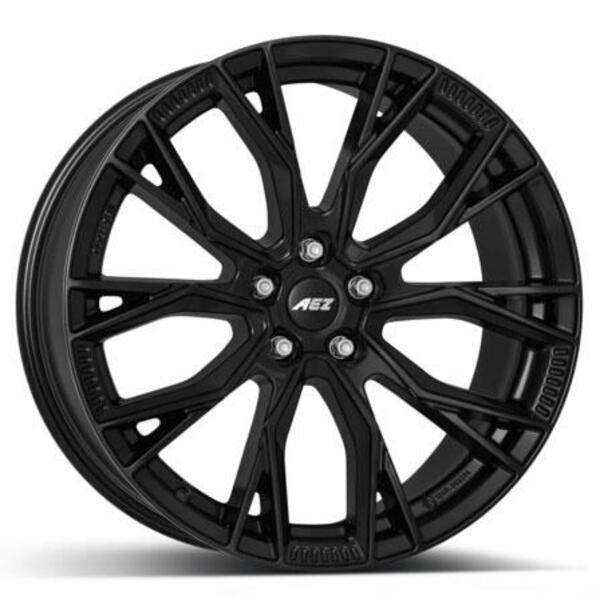 AEZ Toronto black 7,5x18 5x112 ET46 černý lak