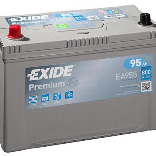 Autobaterie Exide Premium EA955 - 95Ah, 12V