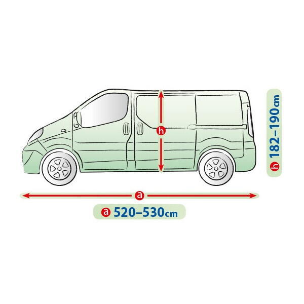 Autoplachta Mobile Garage van L520