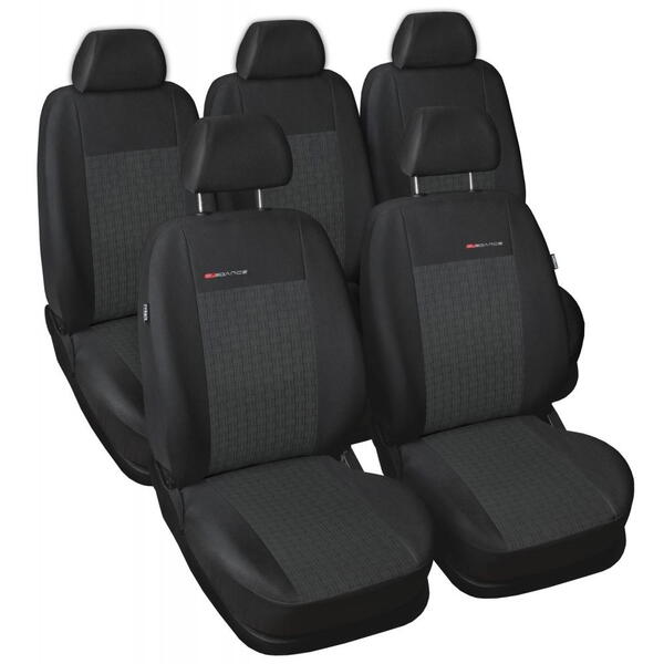 Autopotahy Citroen Berlingo II XTR VAN, 5 SEDADEL, od r. 2008, antracit