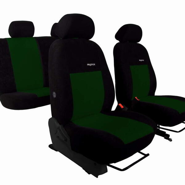 Autopotahy DACIA DUSTER II FACELIFT, od r. 2021, ELEGANCE zelené