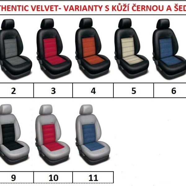 Autopotahy FORD B-MAX II, od r. 2016, AUTHENTIC VELVET, černohnědé