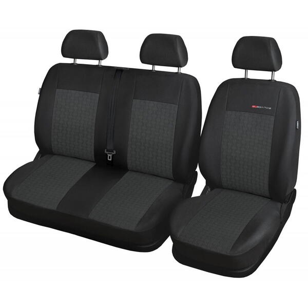 Autopotahy Ford Transit VII, 2+1, od 2013, antracit