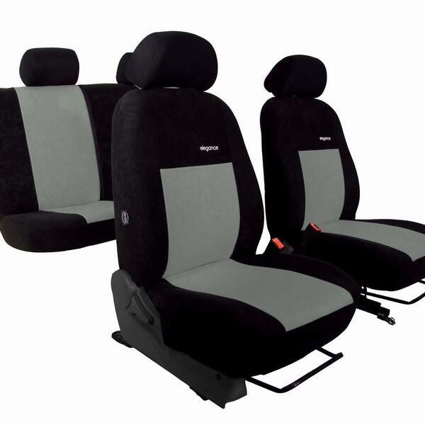 Autopotahy MAN TGE, 1+1, 2 MÍSTA, od r. 2017, NOVÝ MODEL, Elegance šedé