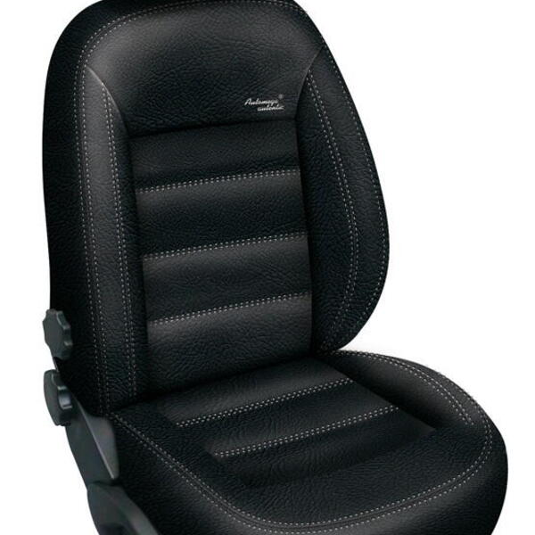 Autopotahy MERCEDES GLK od 2008, AUTHENTIC LEATHER, černé
